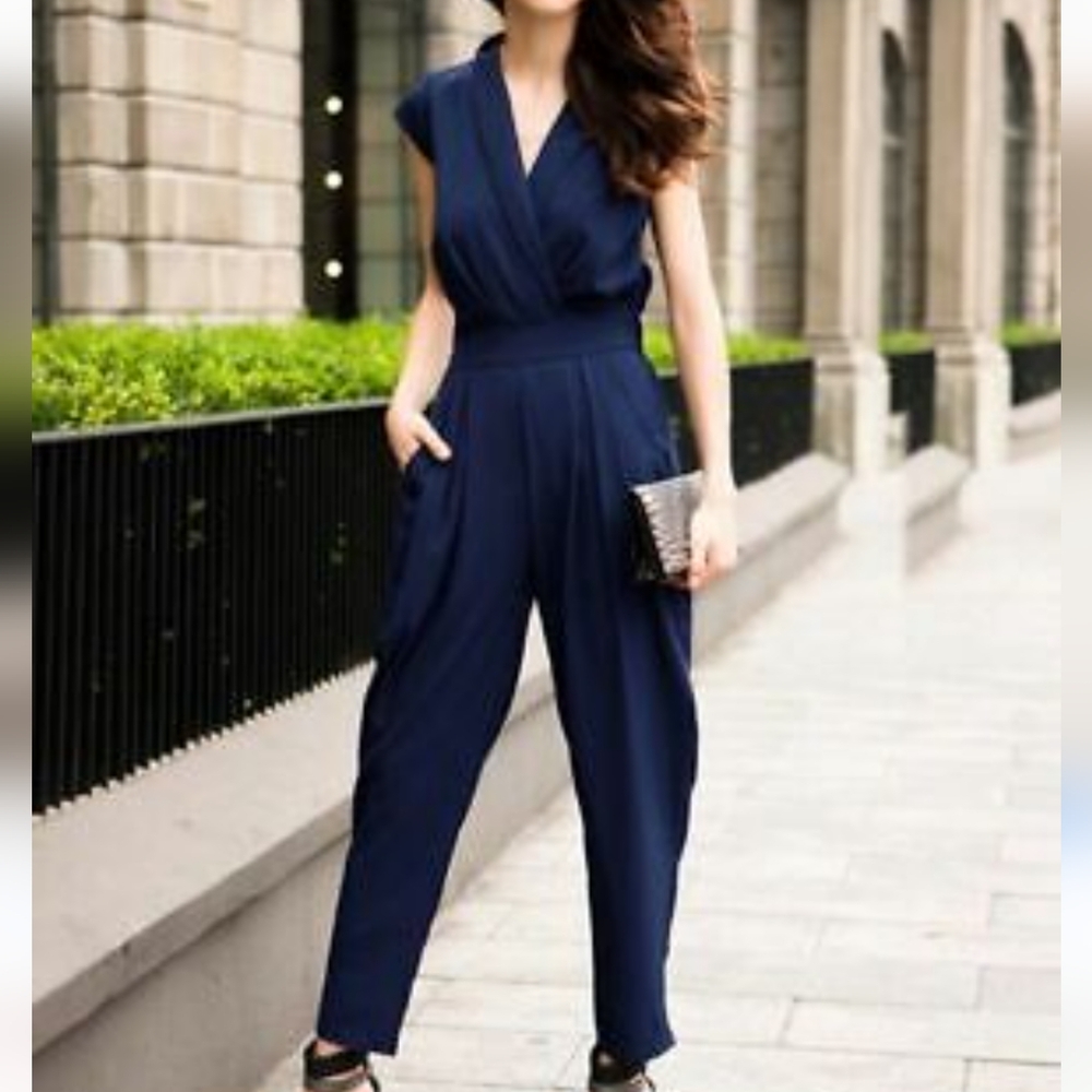 Theory Women's Jumpsuit Dress Pants